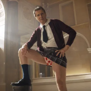 Liam Neeson in The Naked Gun