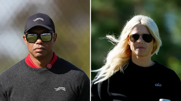 tiger woods spotted with ex wife