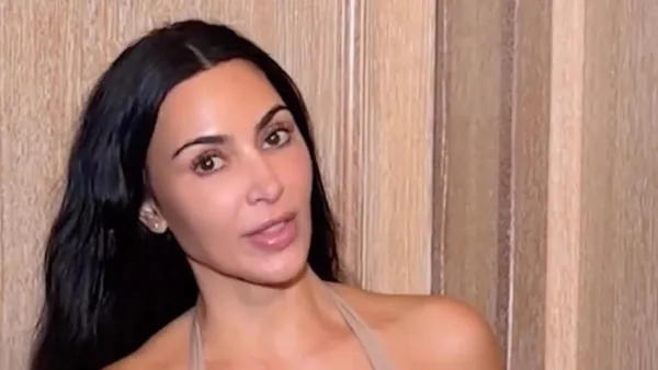 Kim Kardashian Explains When She Uses Boob Tape vs Her Skims Shapewear