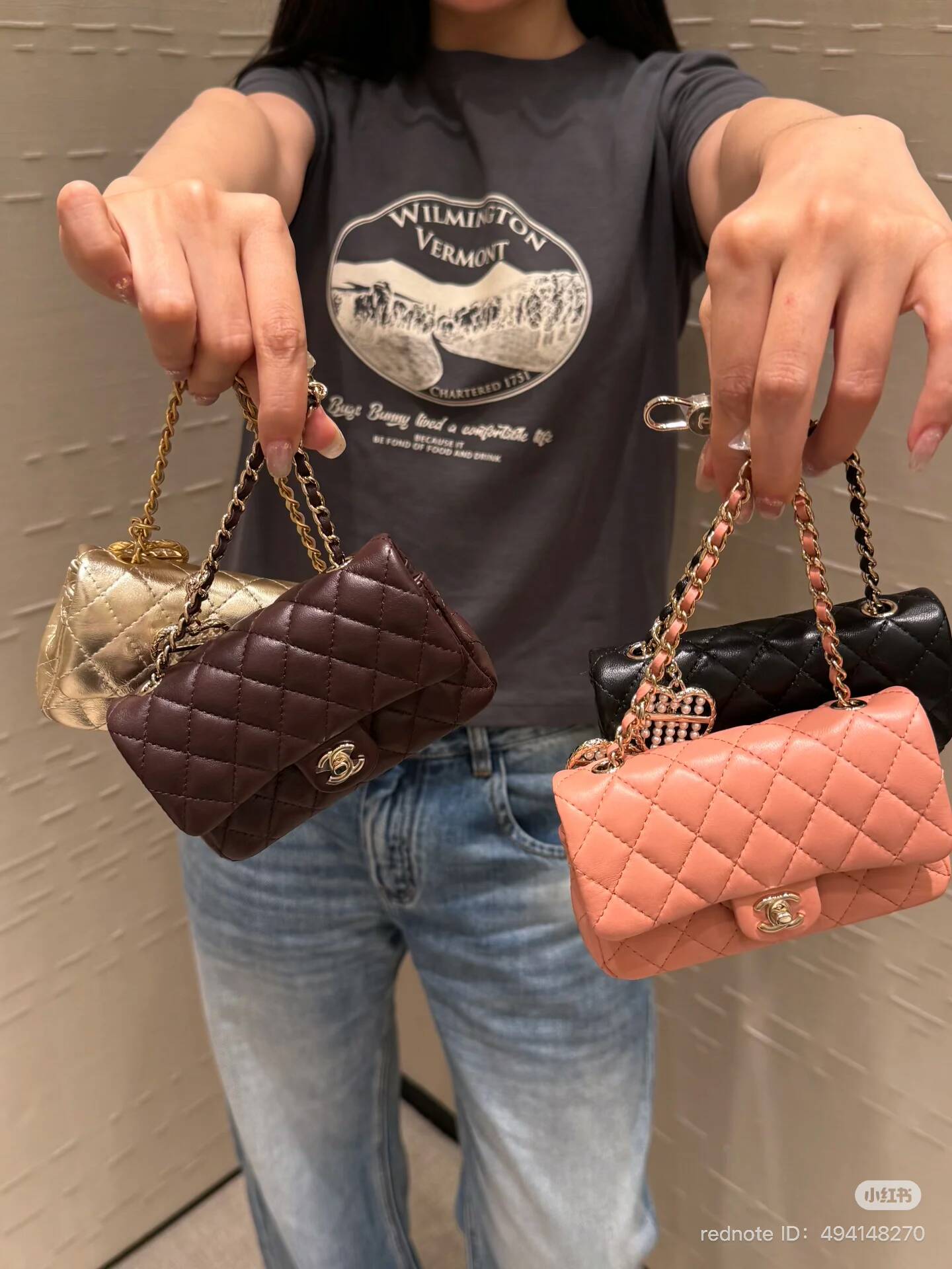 Luxury Micro Handbag Charms