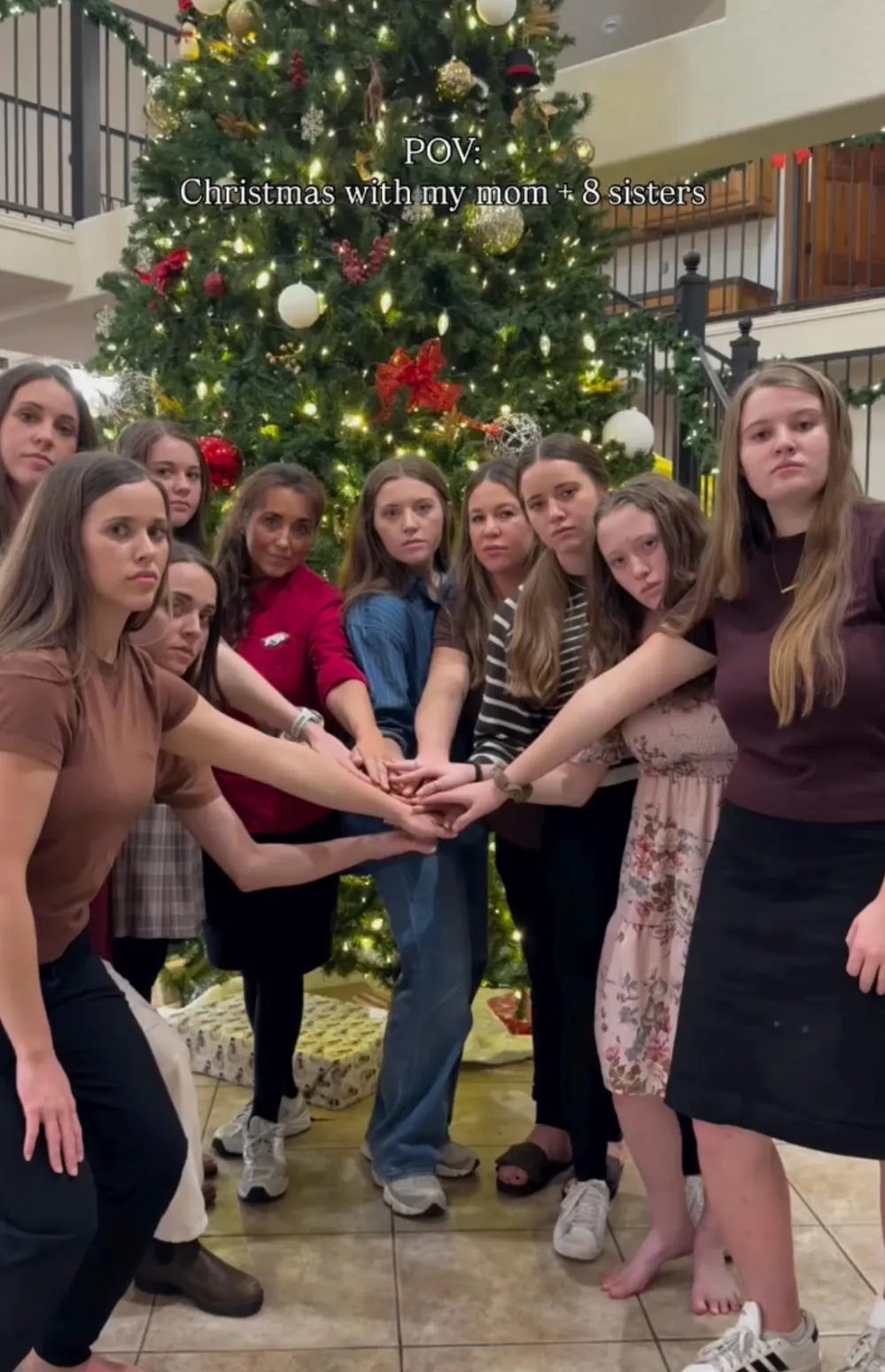 All 9 Duggar Daugthers Reunite in TikTok Reel