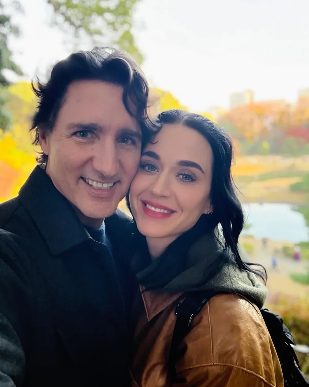 Katy Perry and Justin Trudeau