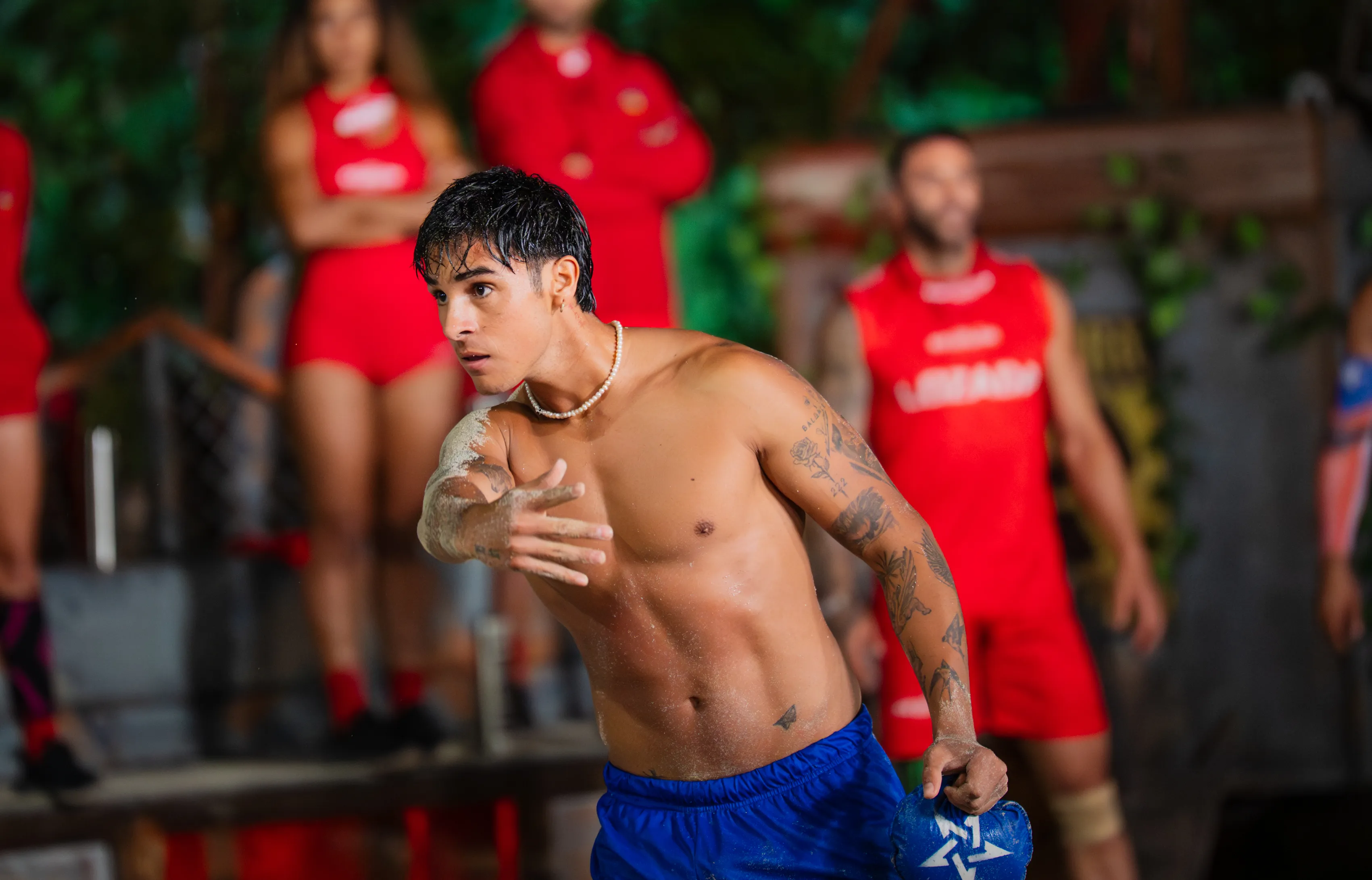 Matías Ochoa en 'Exatlón EEUU 2025'.