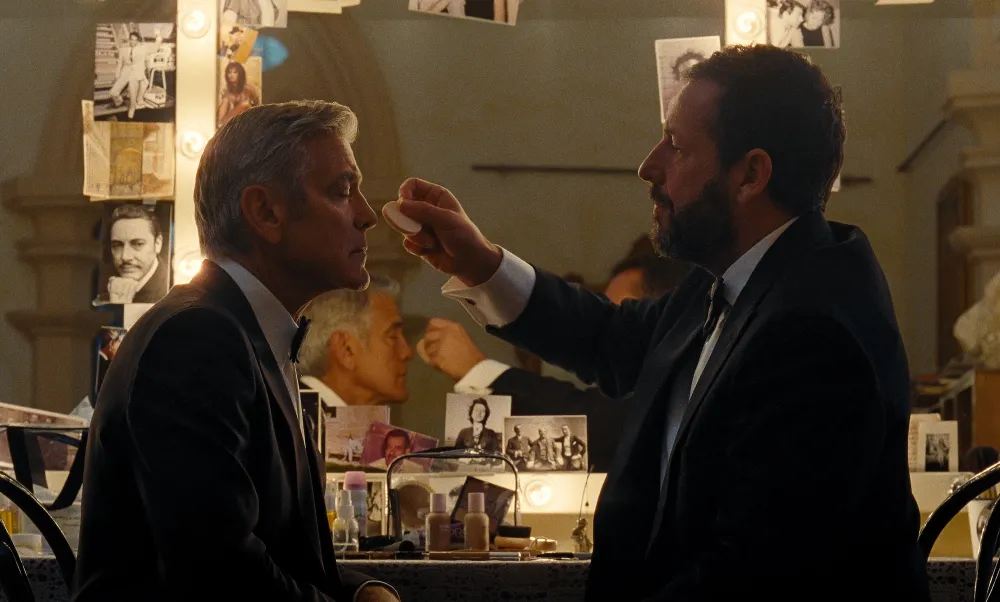 JAY KELLY, Adam Sandler and George Clooney