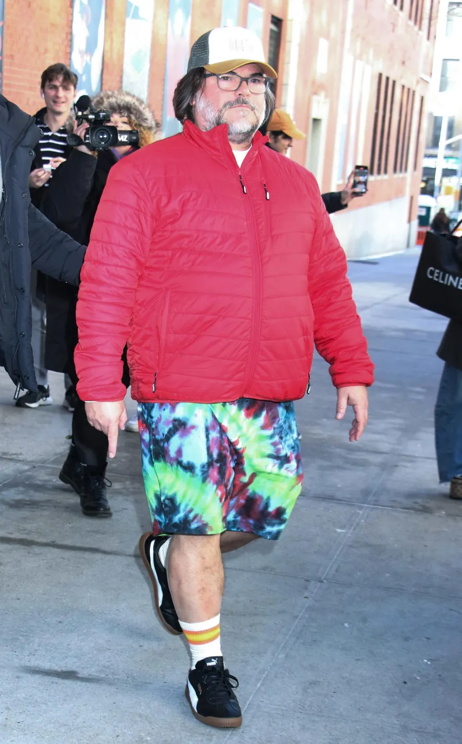 Stars Showing Off Their Fuzzy Winter Coat