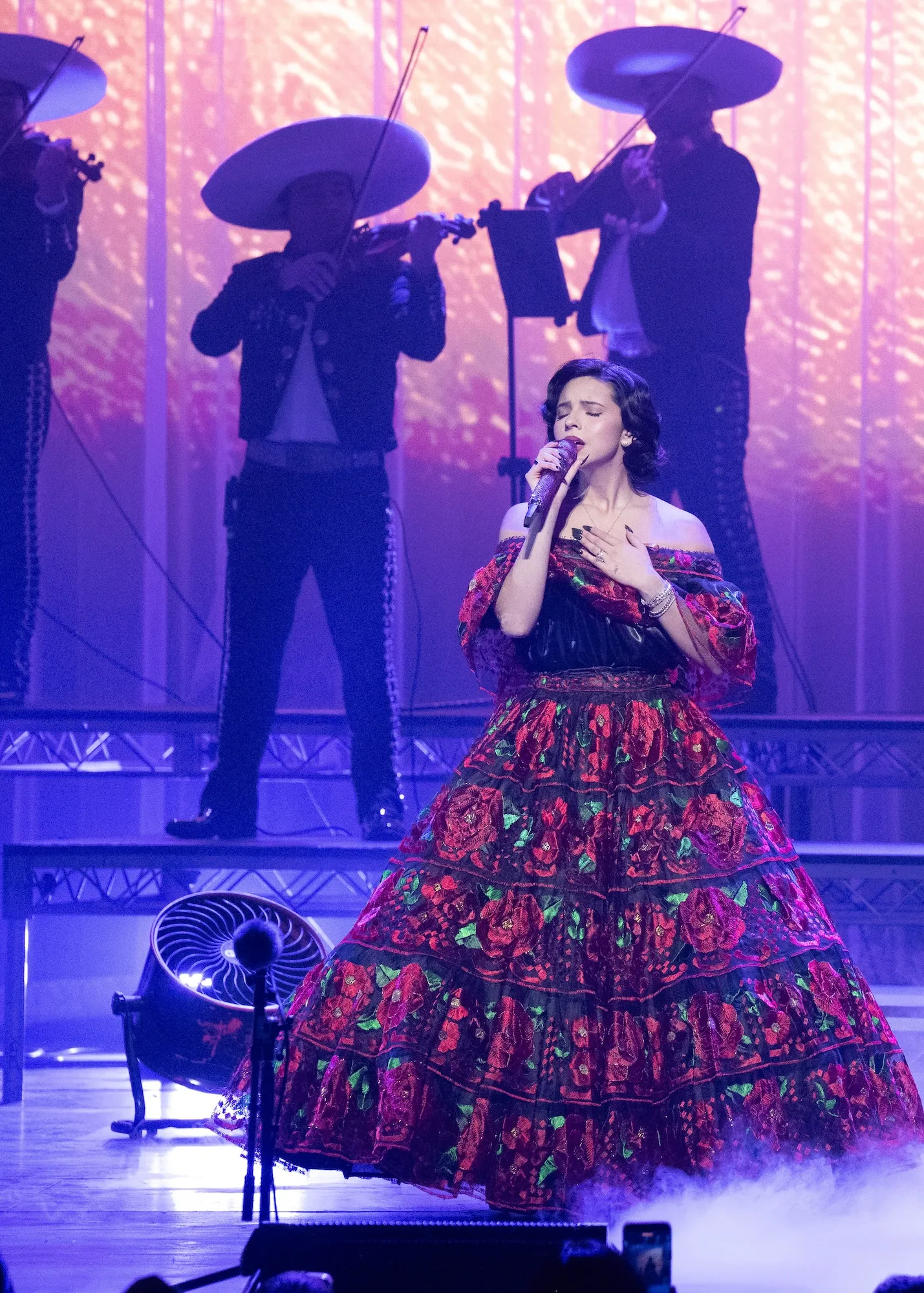 Ángela Aguilar en su gira Libre Corazón Tour