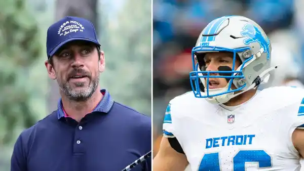 Aaron Rodgers Trash Talks Detroits Lions Player Mocks His Age on Field
