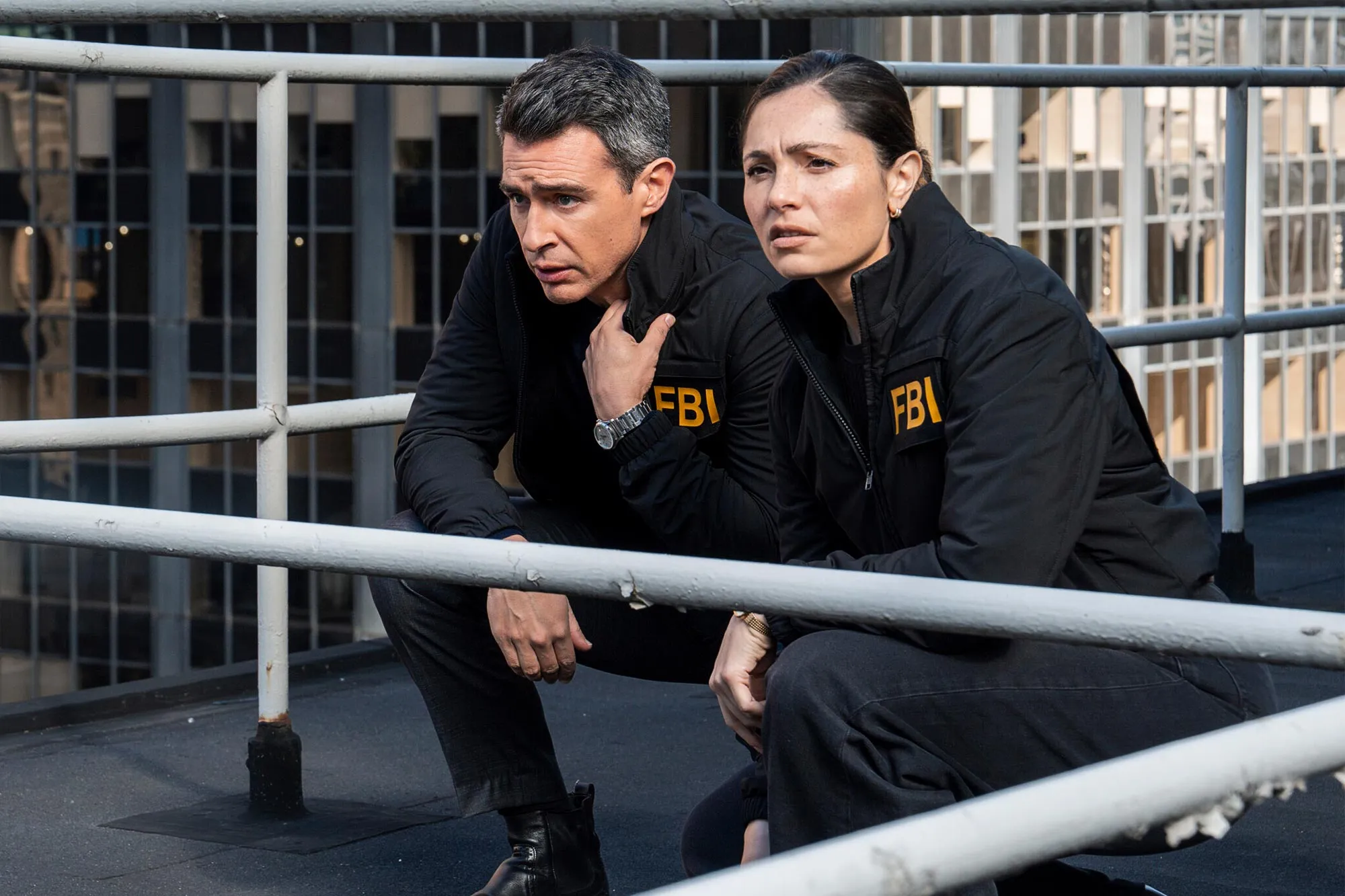 Alana De La Garza Says FBI s Scola and Ramos Get Caught in the Crosshairs of Prison Riot in Season 8 Return 001