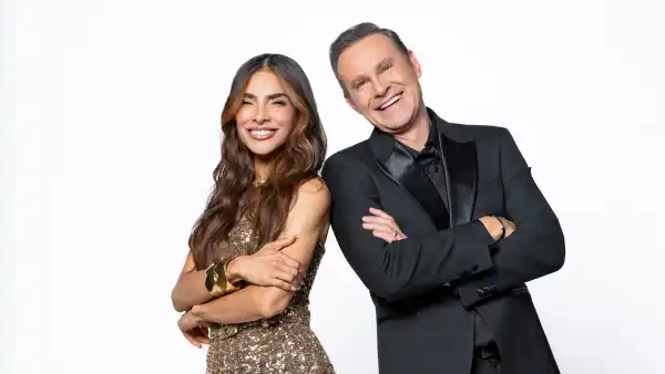 Alejandra Espinoza y Alan Tacher