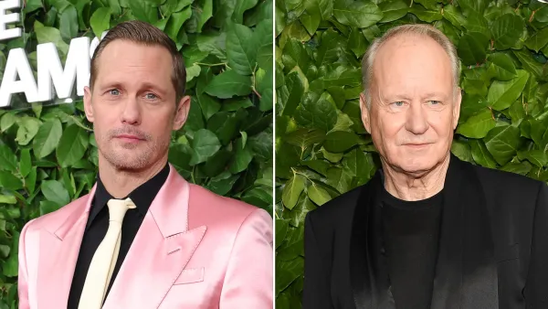 Alexander Skarsgard Stellan Skarsgard at the 35th Annual Gotham Film Awards held at Cipriani 2249450700 2248879821