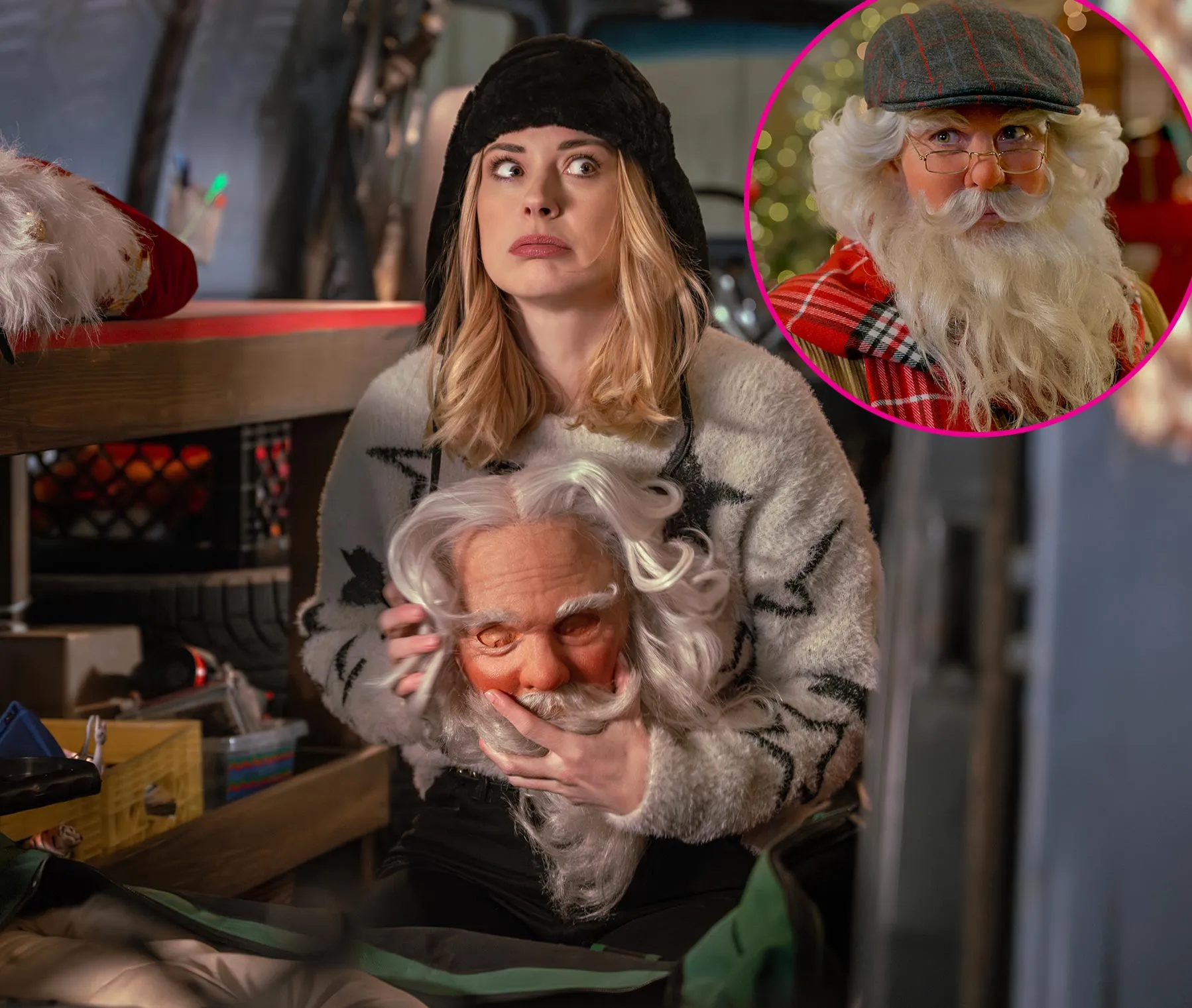 Alexandra Breckenridge Details Miserable But Fun Time Suffocating in 15 Lbs of Prosthetics for My Secret Santa 006