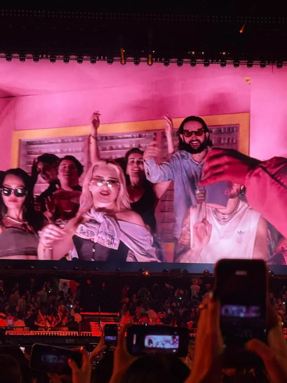 Ana de la Reguera fue invitada VIP de Bad Bunny por segunda ocasi&oacute;n