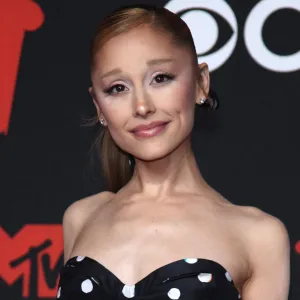 US singer-songwriter Ariana Grande attends the MTV Video Music Awards at UBS Arena in Elmont, New York, on September 7, 2025. (Photo by Leonardo Munoz / AFP) (Photo by LEONARDO MUNOZ/AFP via Getty Images)