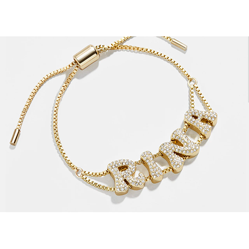 BaubleBar Pav&eacute; Bubble Slider Custom Bracelet