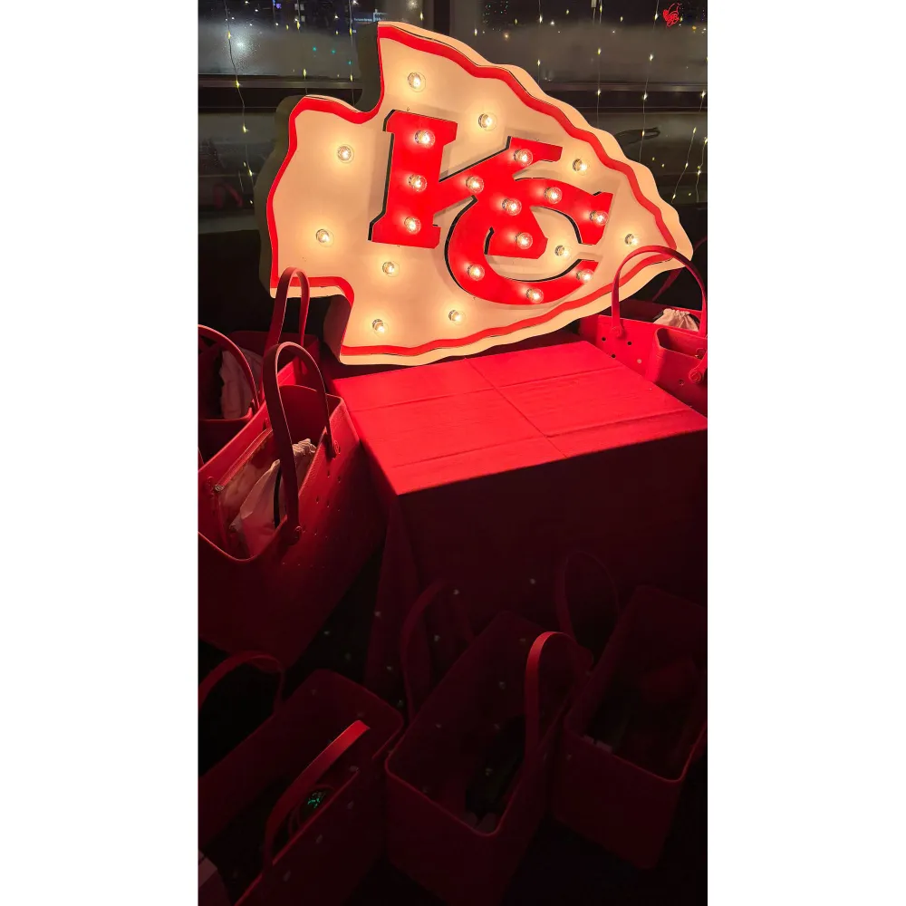 Brittany Mahomes Shows Off Her Holiday Look for Chiefs Girls Party