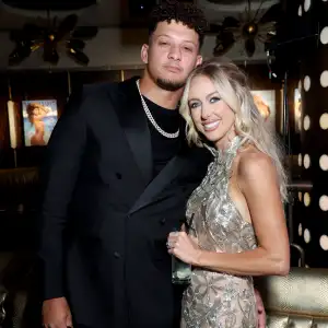 Brittany and Patrick Mahomes