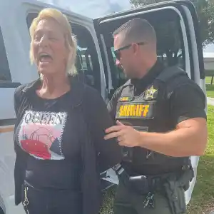 Cecilia Josephine Milano Martin County Sheriff Office Real Life Grinch Busted in Florida Stealing Box of Toys