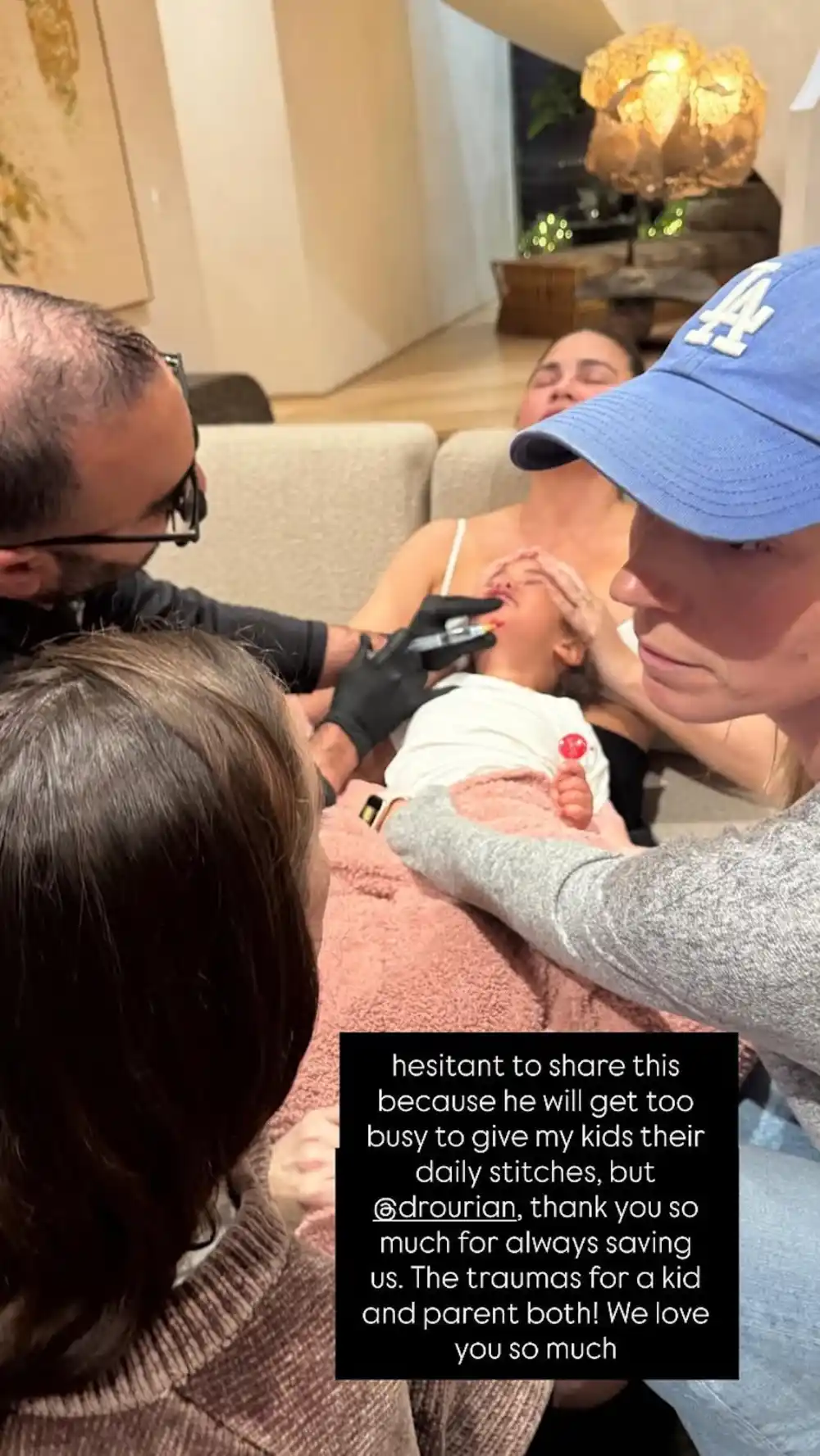 Chrissy-Teigens-Daughter-Gets-Stitches-on-Her-Chin