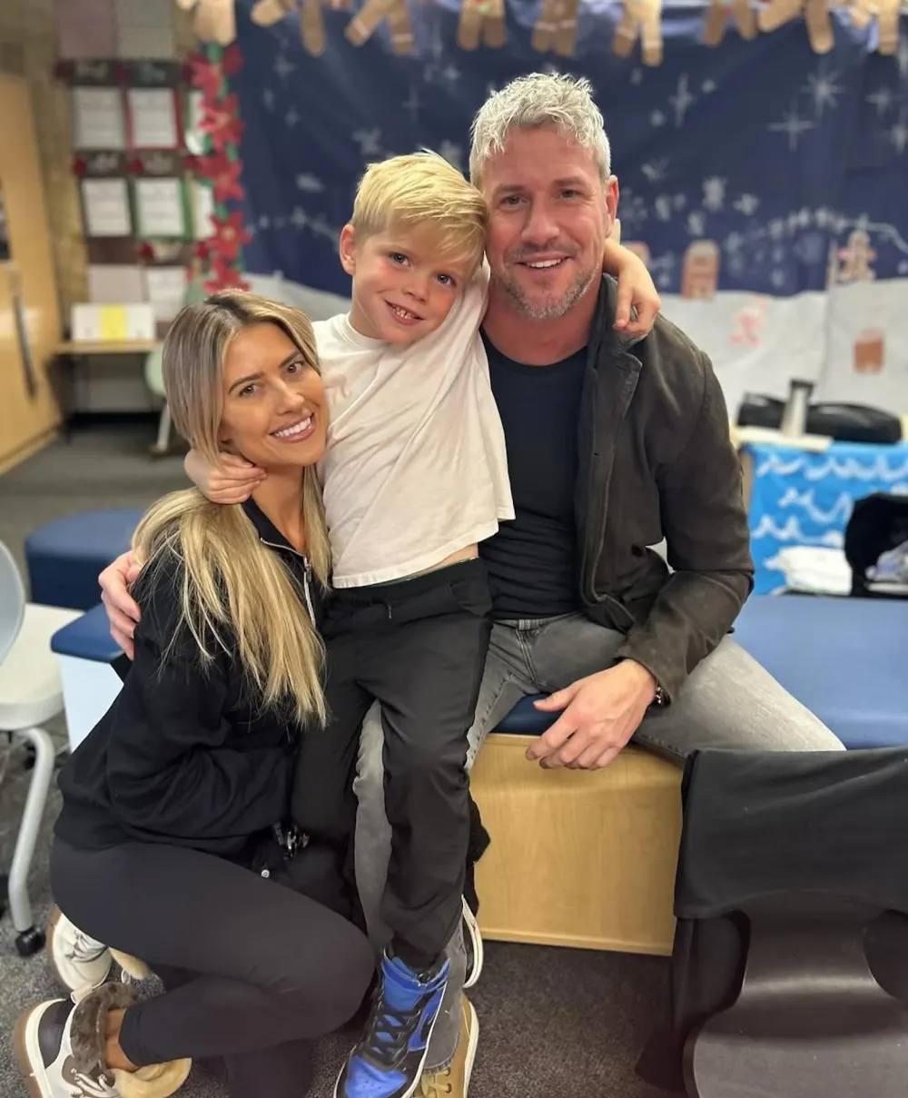 Christina Haack and Ex Ant Anstead Reunite for Son Hudsons Holiday Performance