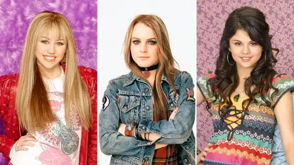 Disney Stars Through the Years Miley Cyrus Lindsay Lohan Selena Gomez and More