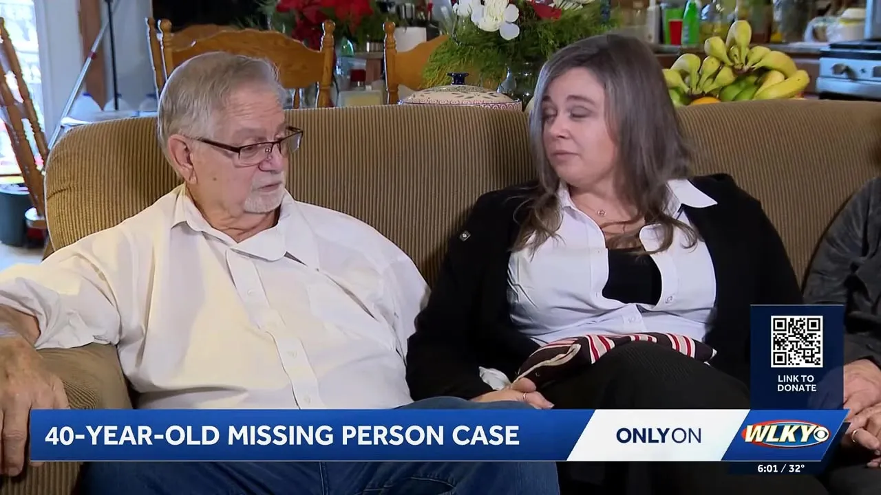 Father reunites with daughter 42 years after alleged abduction by mother VS YouTube WLKYExclusiveTipends1983abductioncaseinJeffersonCountysparksfamilyreunion 2 06
