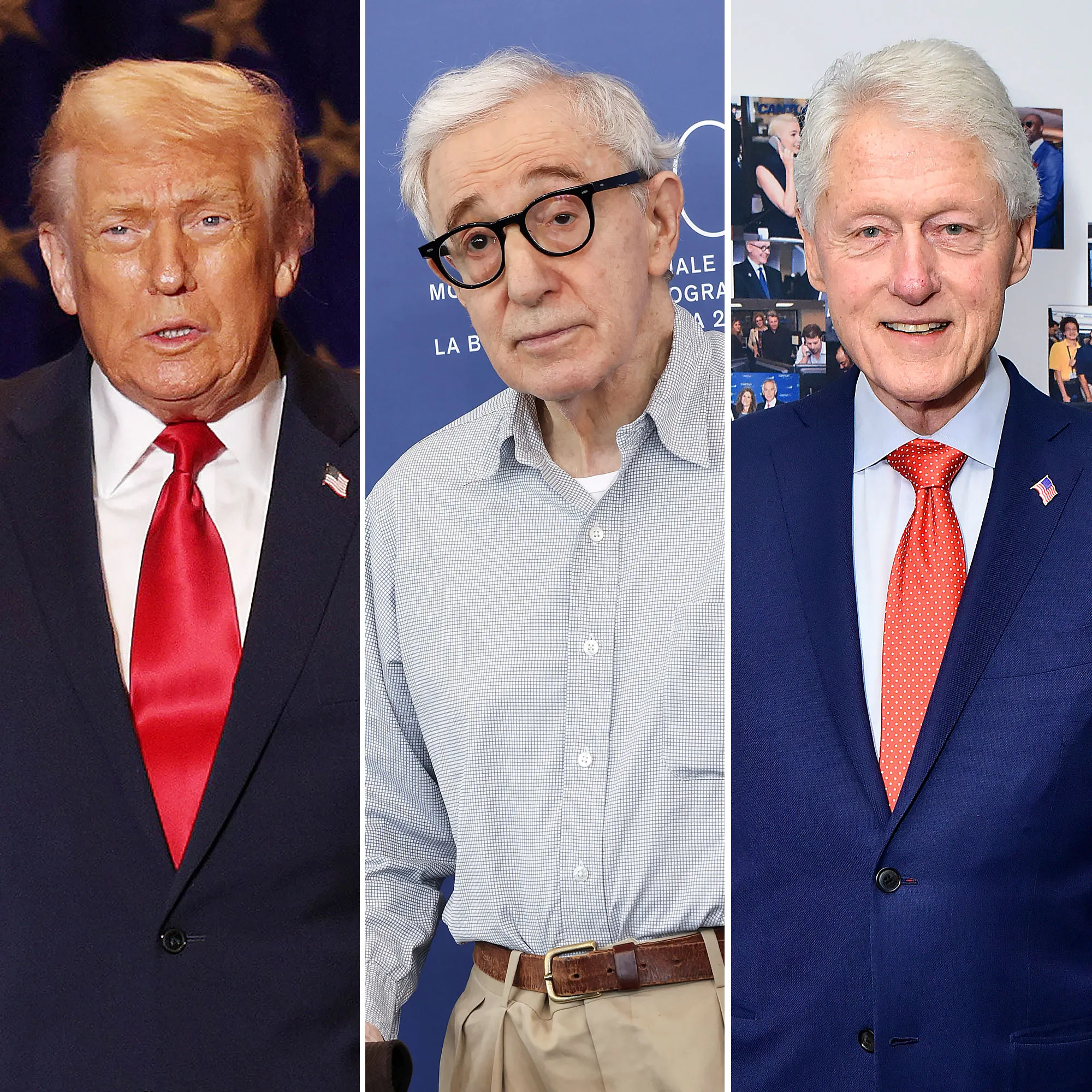 Feature Donald Trump Woody Allen Bill Clinton and More Seen With Jeffrey Epstein in Newly Released Photos