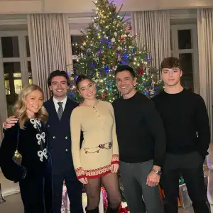 Feature How Kelly Ripa and Mark Consuelos Kids Reacted to Being Cut Out of 2025 Christmas Card