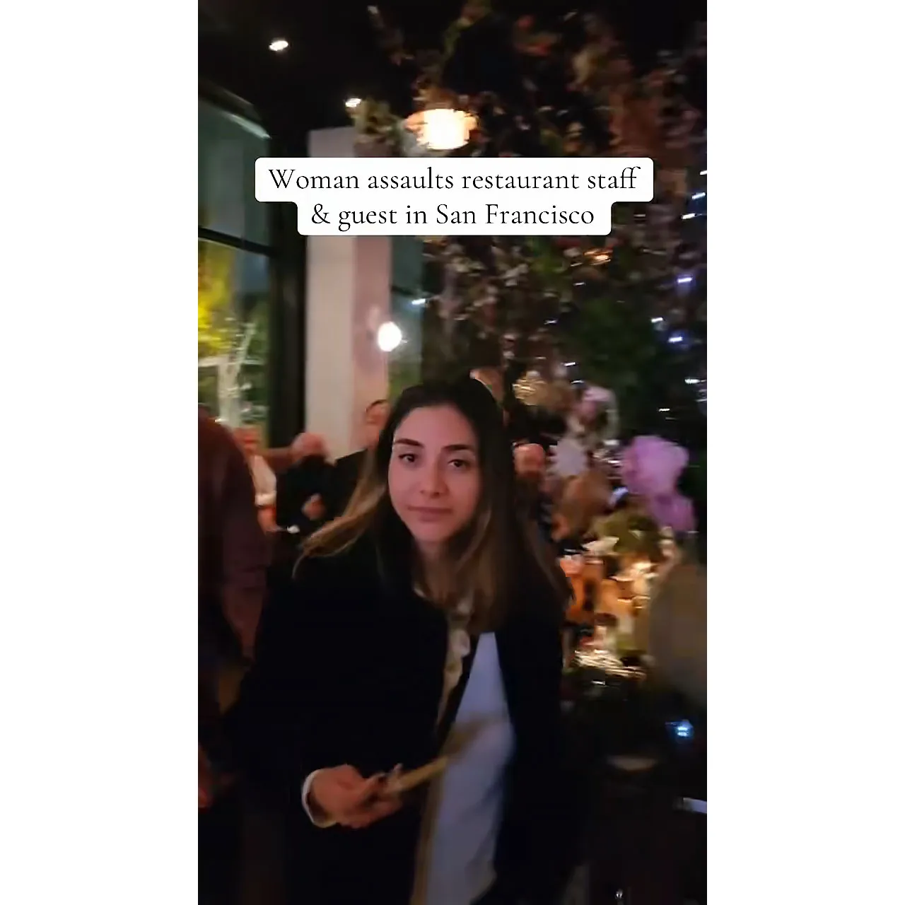 Feature Woman Ejected from San Fran Restaurant in Viral Footage Arrested for Public Intoxication