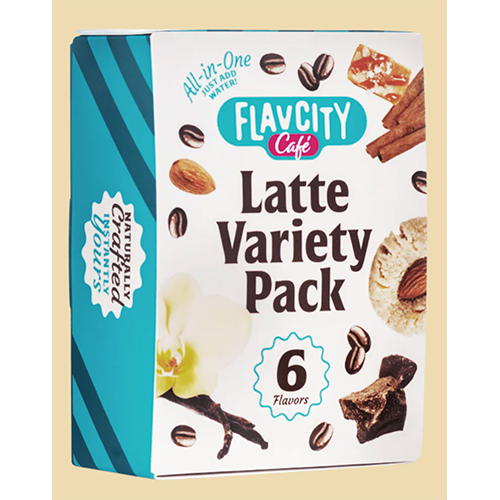 Flav City Instant Latte Variety Pack