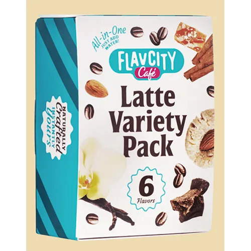 Flav City Instant Latte Variety Pack