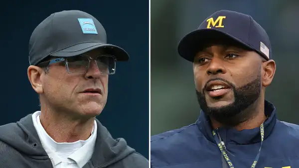 Former Michigan Coach Jim Harbaugh Asked About Sherrone Moore Scandal