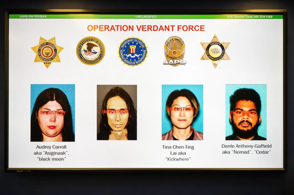 Four Busted in Los Angeles For Plotting Coordinated New Years Eve Bombings