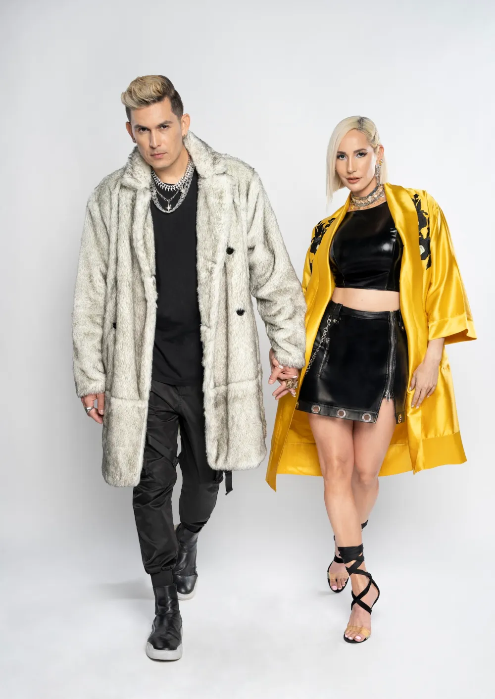 David Leal y Giselle Ojeda