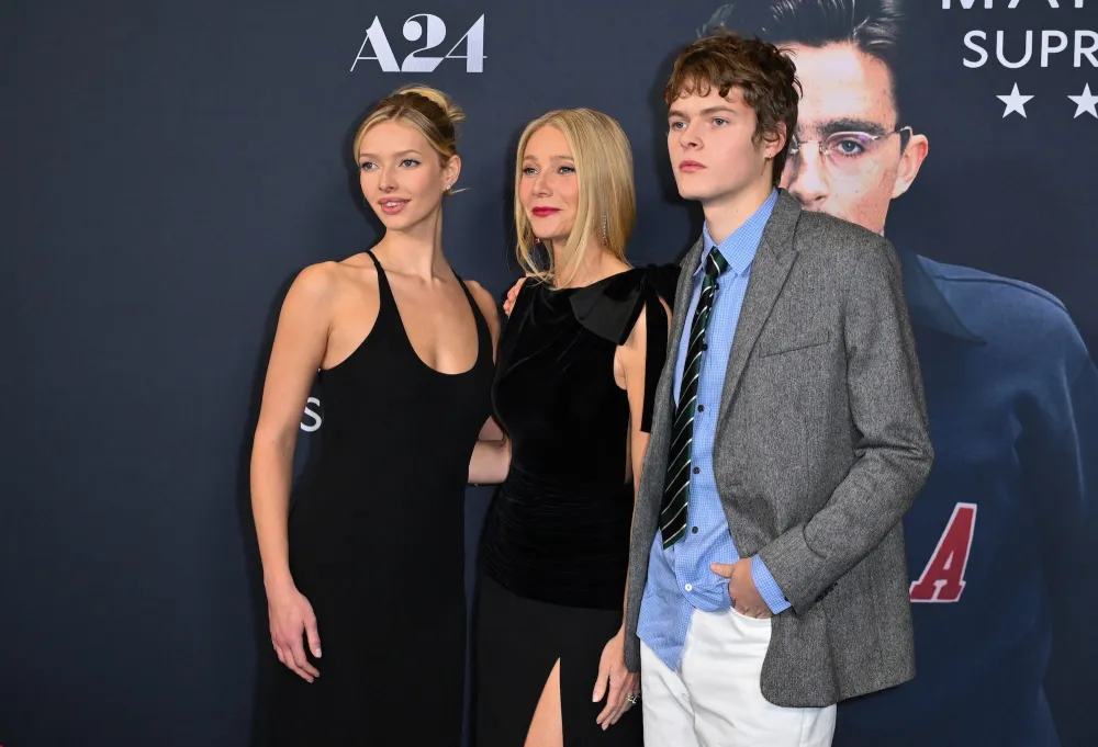 GettyImage 2251703039 Gwyneth Paltrow Twins With Daughter Apple Martin Moses