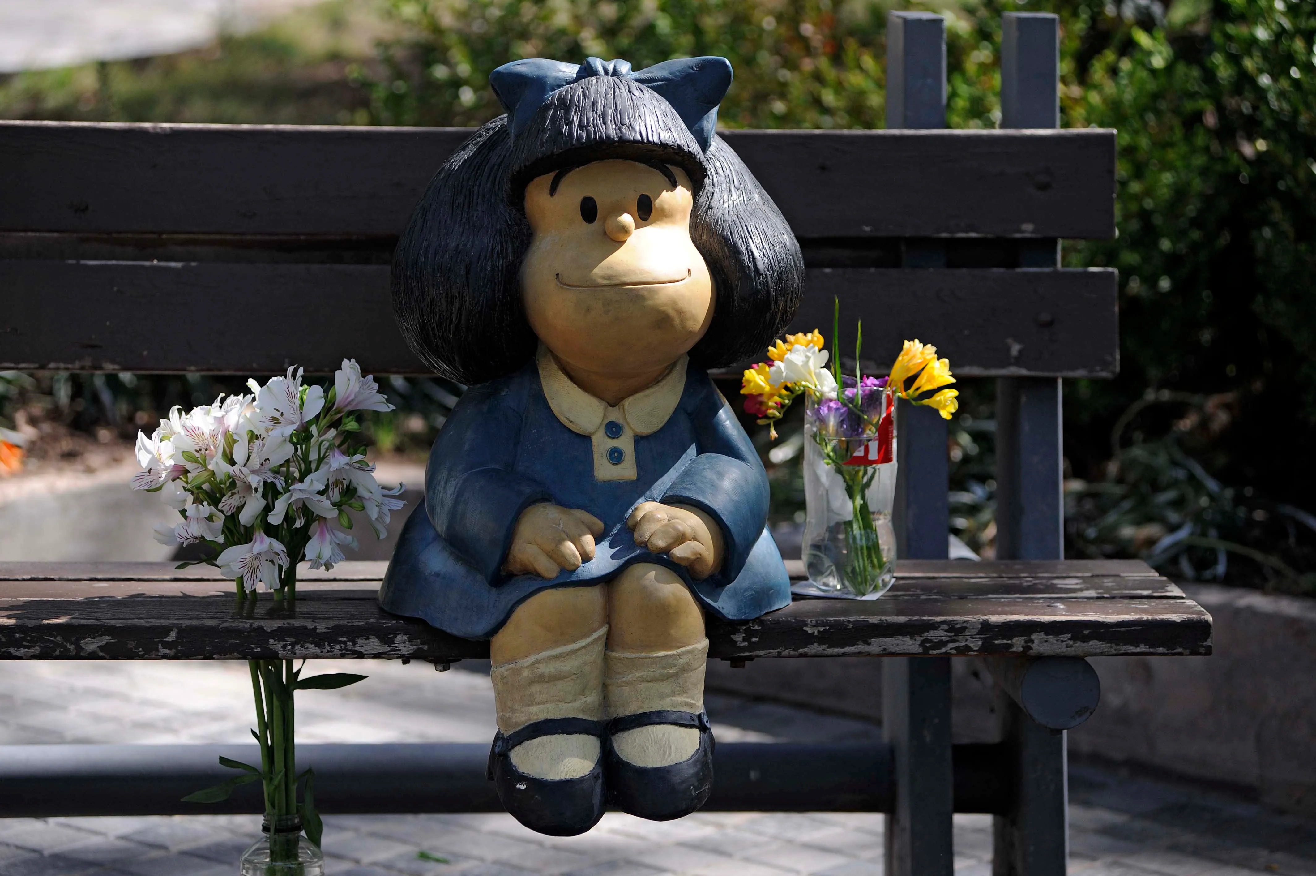 Mafalda, personaje de animación doblado por la actriz Susana Klein.
