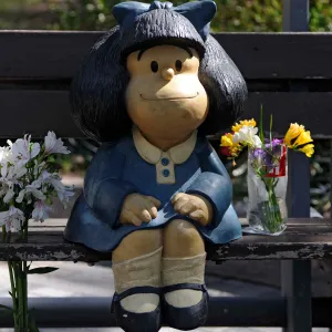 Mafalda, personaje de animación doblado por la actriz Susana Klein.