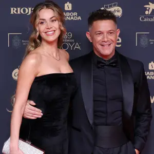 Candela Márquez y Alejandro Sanz.