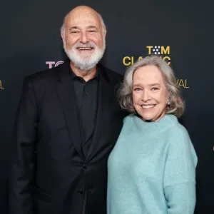 GettyImages-2212040809 Kathy Bates Chokes Back Tears Sharing Emotional Story About Late Rob Reiner