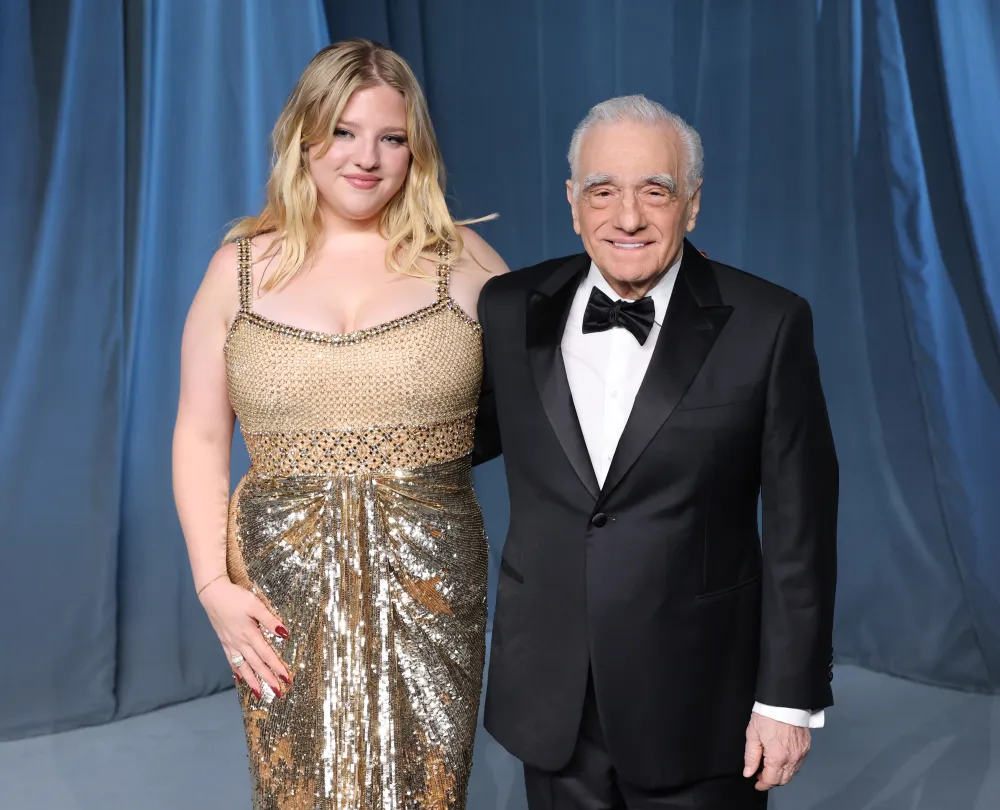 Francesca and Martin Scorsese