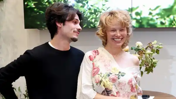 GettyImages-2243095183 Pamela Anderson Shares Touching Birthday Tribute to Son Dylan With Baby Photo