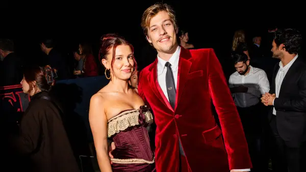 GettyImages-2245452580 Millie Bobby Brown Shares Rare Photos of Baby Daughter Jake Bongiovi