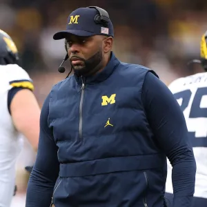 Michigans Sherrone Moore Grabbed a Knife Threatened Staffer Report