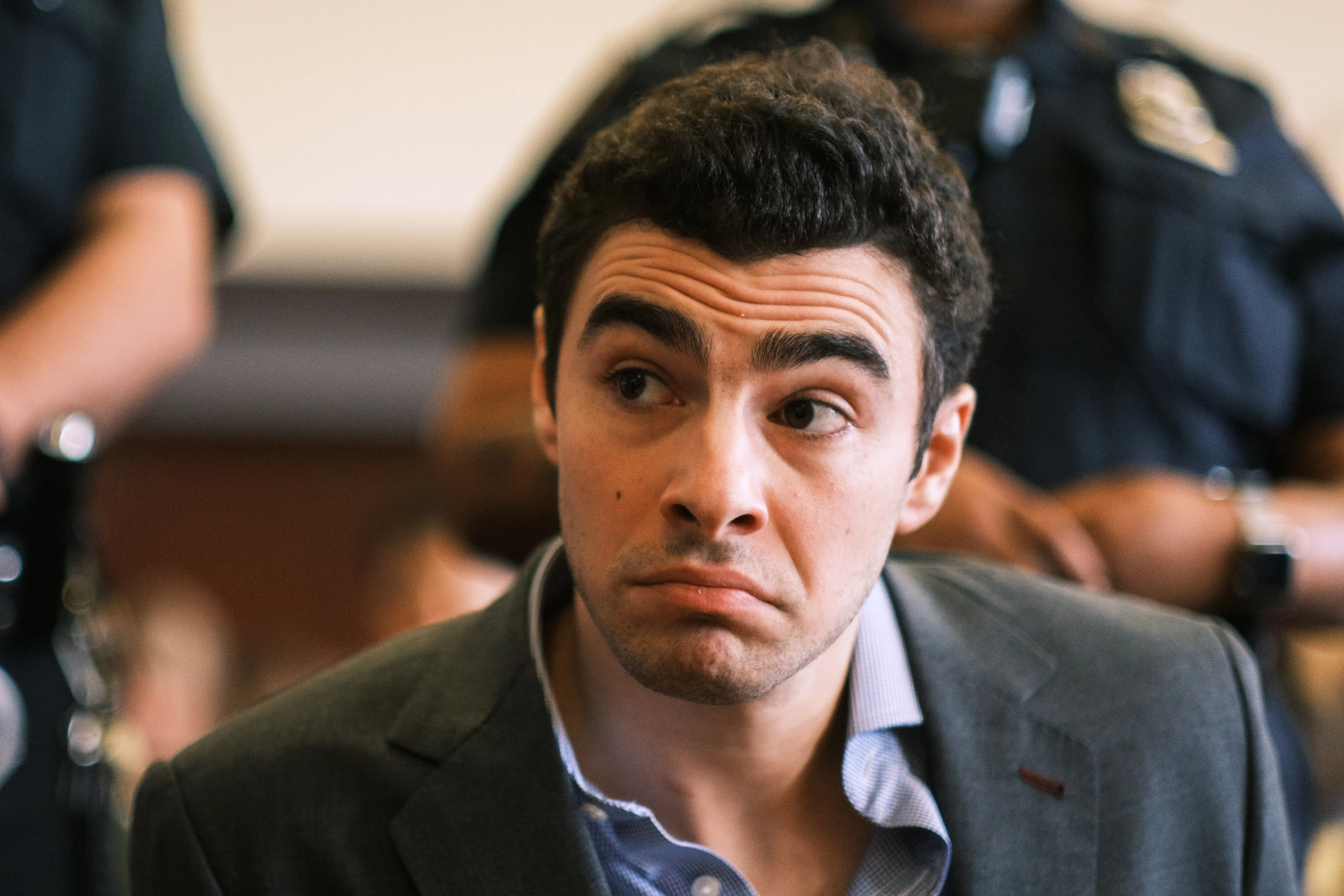 Luigi Mangione in court