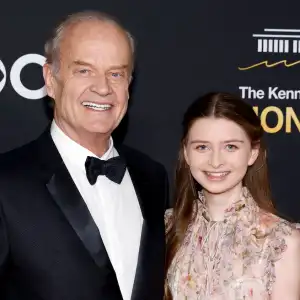 Kelsey Grammer Poses With Daughter Faith, 13, After Greer Detailed Estrangement