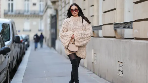 cable knit sweater
