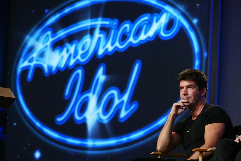 Simon Cowell on "American Idol"