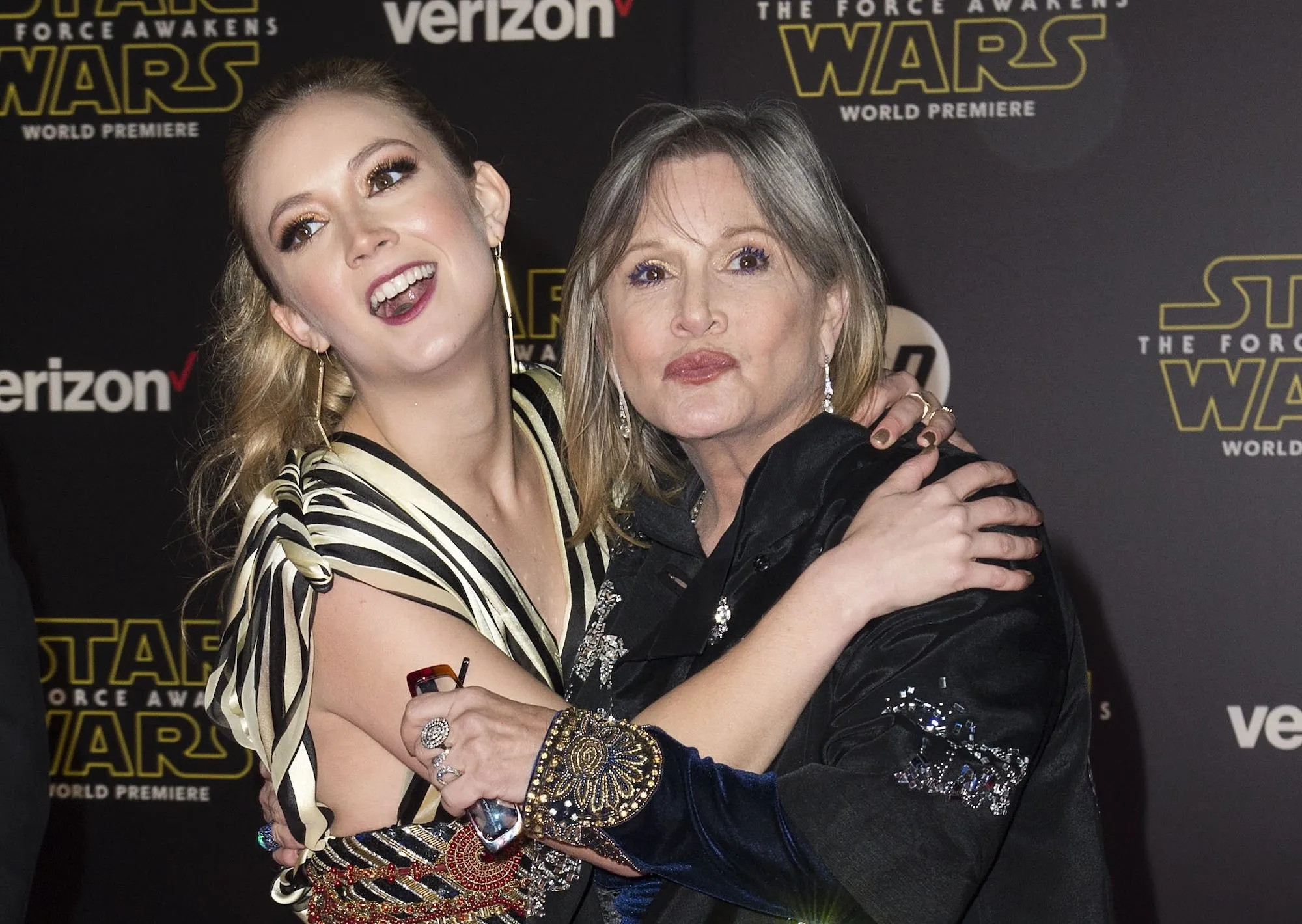 GettyImages-501403068 Billie Lourd Reflects on Her Mom Carrie Fishers Death 9 Years Later