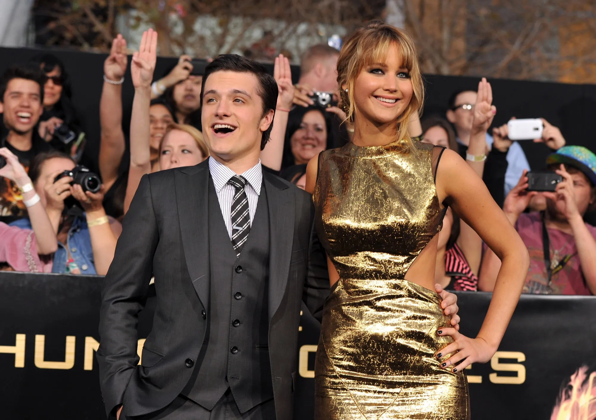 GettyImages141201537 Jennifer Lawrence and Josh Hutcherson to Return for Hunger Games Sunrise on the Reaping