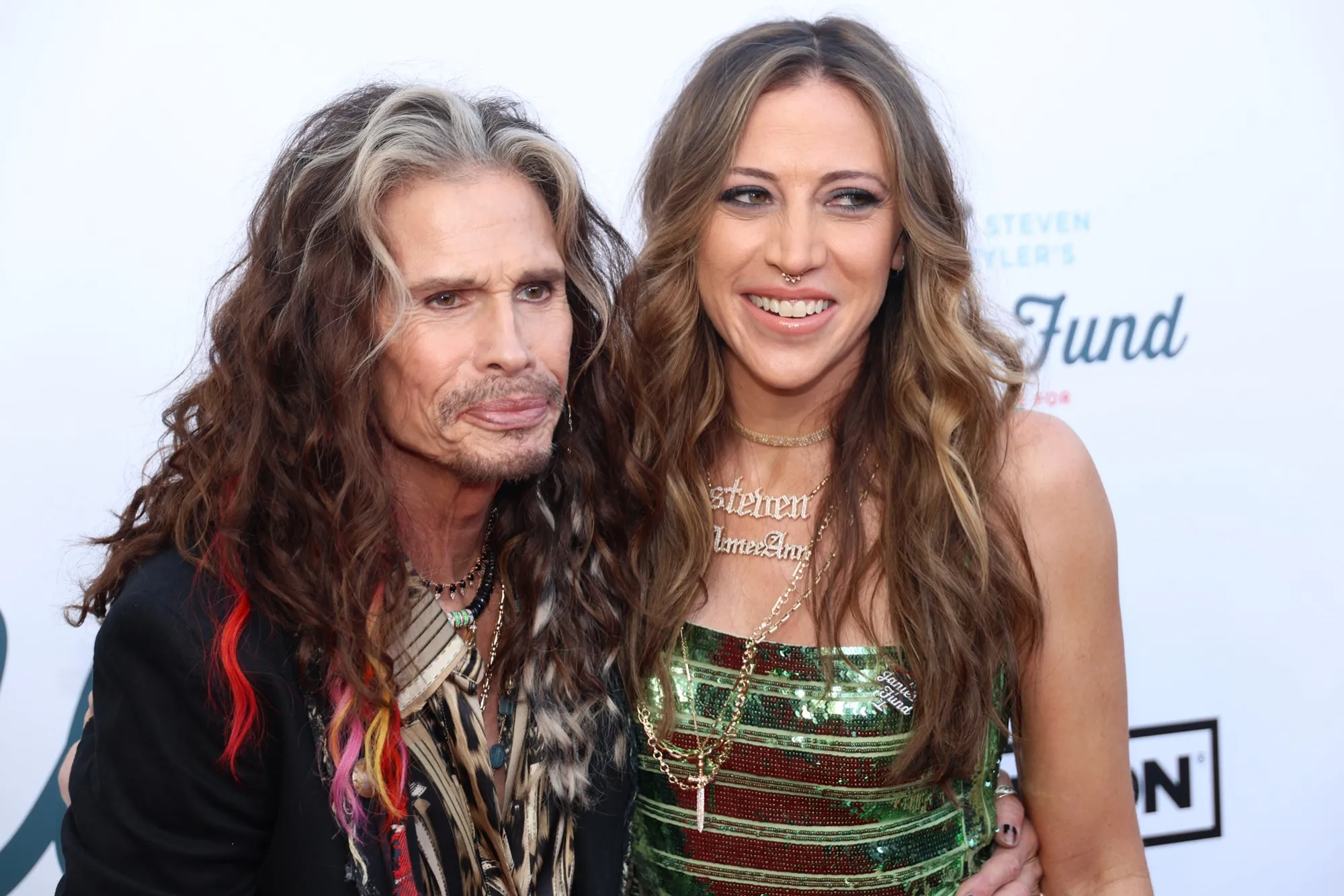 GettyImages2197346442 Steve Tyler and Aimee Preston Not Splitting