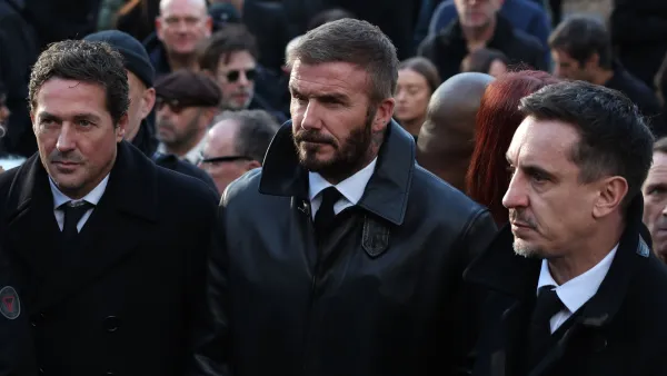 GettyImages2252516022 David Beckham Attends Stone Roses Bassists Funeral Amid Family Drama